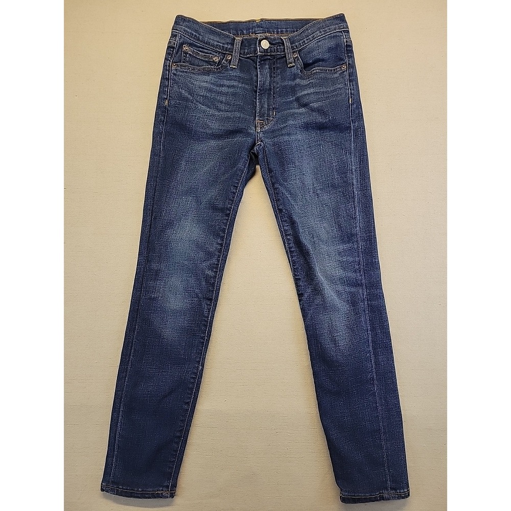 Frye Women's Jeans Size 27 Skinny Stretch Blue Denim Mid Rise